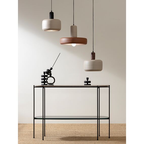 Светильник подвесной Juko, 43х31 см, бежевый/коричневый, Bergenson Bjorn, изображение 10