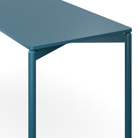 Стол обеденный Saga, 75х150 см, сине-зеленый, LATITUDE, изображение 3