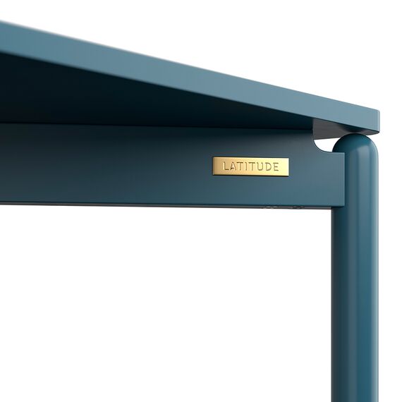 Стол обеденный Saga, 75х75 см, сине-зеленый, LATITUDE, изображение 7