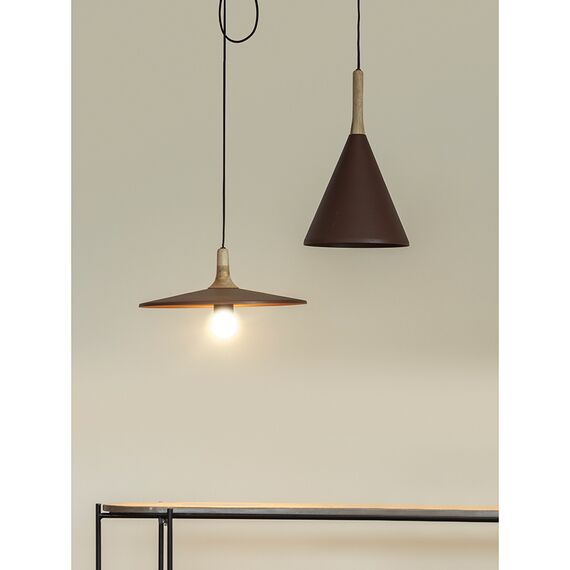 Светильник подвесной Mango Pyor, 40х13 см, сиреневый, Bergenson Bjorn, изображение 3