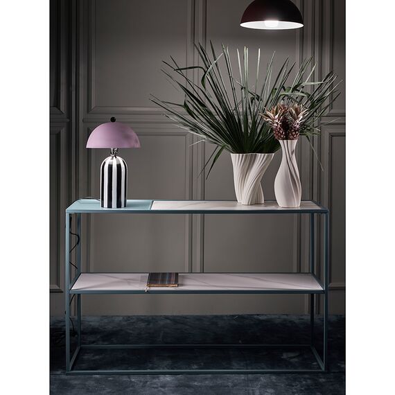 Стол консольный Mayen, 120х35х76 см, белый/бирюзовый, Bergenson Bjorn, изображение 4