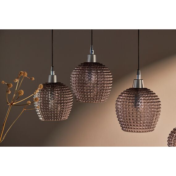 Светильник подвесной каскадный Aurora, 110х18 см, серый, Bergenson Bjorn, изображение 4