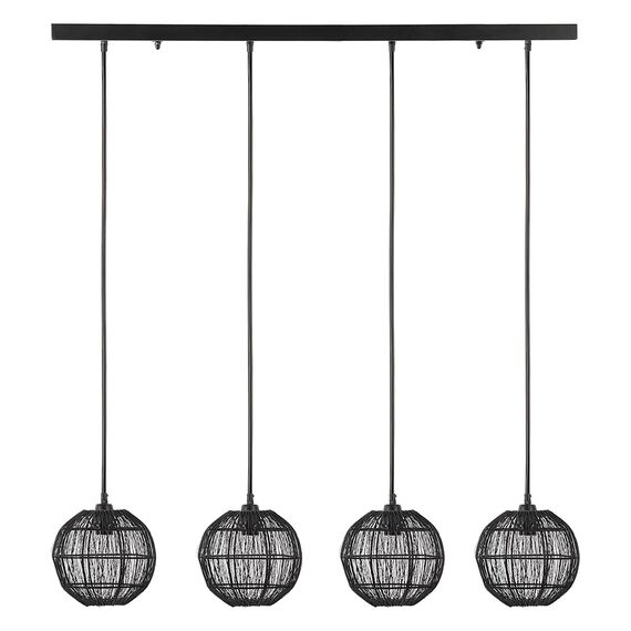 Светильник подвесной Vinger, 130х110 см, черный, Bergenson Bjorn