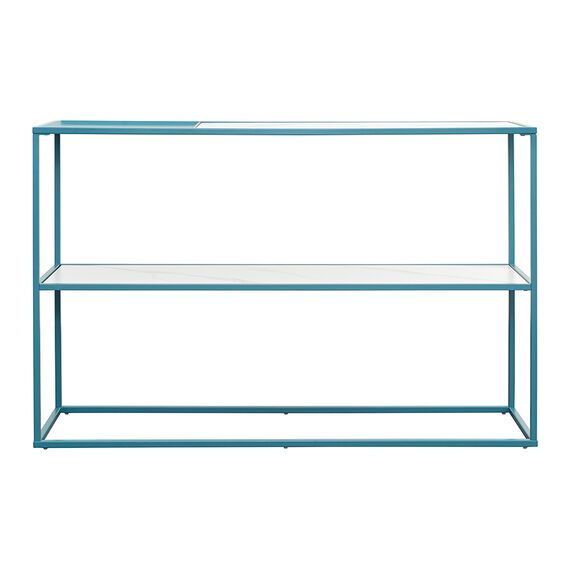 Стол консольный Mayen, 120х35х76 см, белый/бирюзовый, Bergenson Bjorn, изображение 6