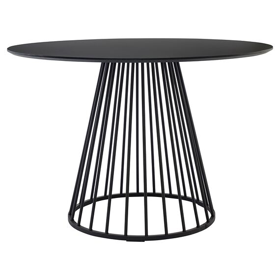 Стол обеденный Tyra, 110 см, черный, Bergenson Bjorn