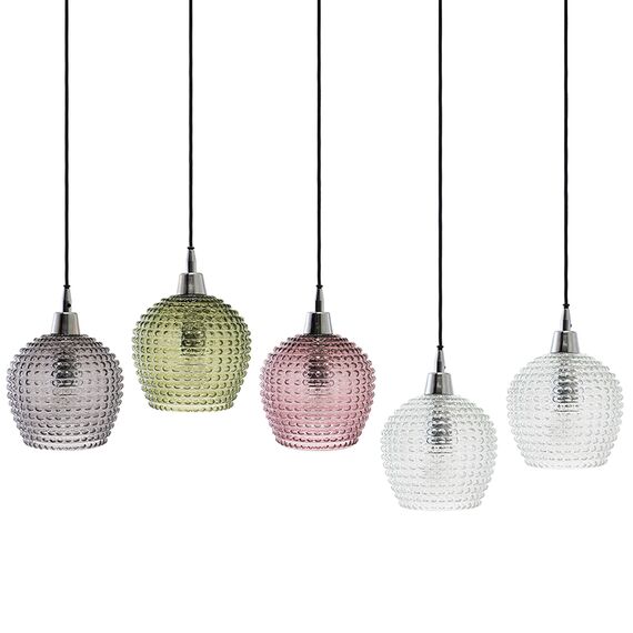 Светильник подвесной каскадный Aurora, 110х18 см, сливовый/зеленый/серый, Bergenson Bjorn, изображение 12