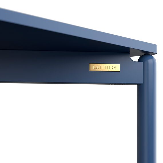Стол обеденный Saga, 75х75 см, синий, LATITUDE, изображение 4