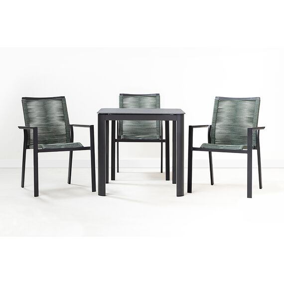 Стол обеденный Leif, 80х80 см, темно-серый, Bergenson Bjorn, изображение 9