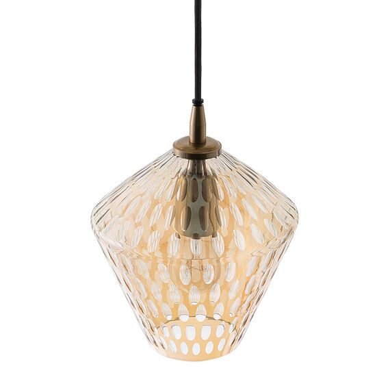 Светильник подвесной Mystic Aura, 20 см, янтарно-золотой, Bergenson Bjorn, изображение 5