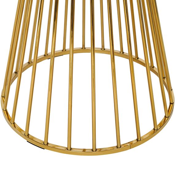 Стол обеденный Tyra, 110 см, белый/золотой, Bergenson Bjorn, изображение 5