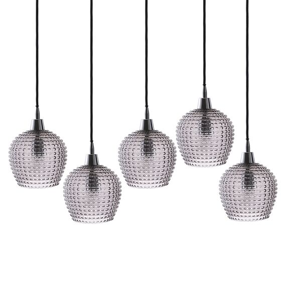 Светильник подвесной каскадный Aurora, 110х18 см, серый, Bergenson Bjorn, изображение 11