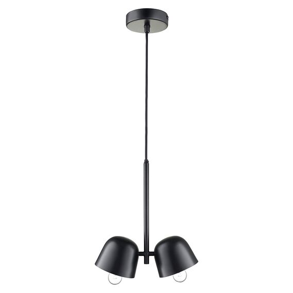 Светильник потолочный Enkel Kopp, 38х15х43 см, черный/золотистый, Bergenson Bjorn