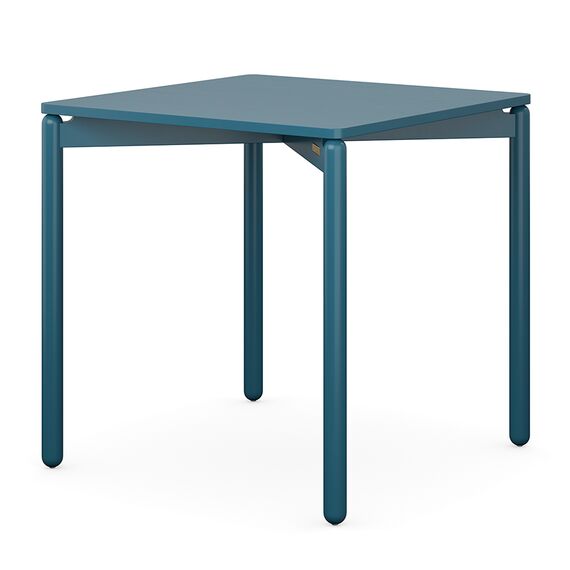 Стол обеденный Saga, 75х75 см, сине-зеленый, LATITUDE