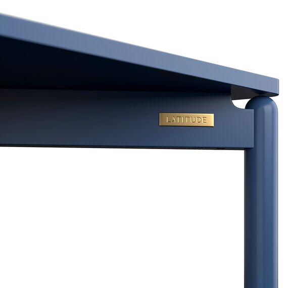 Столик кофейный Saga, 60х60 см, синий, LATITUDE, изображение 5