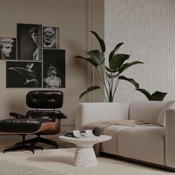 Столик журнальный Bayn, 60 см, белый, Bergenson Bjorn, изображение 4