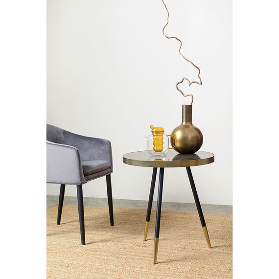 Столик Hedda, 55 см, черный/матовое золото, Bergenson Bjorn, изображение 3