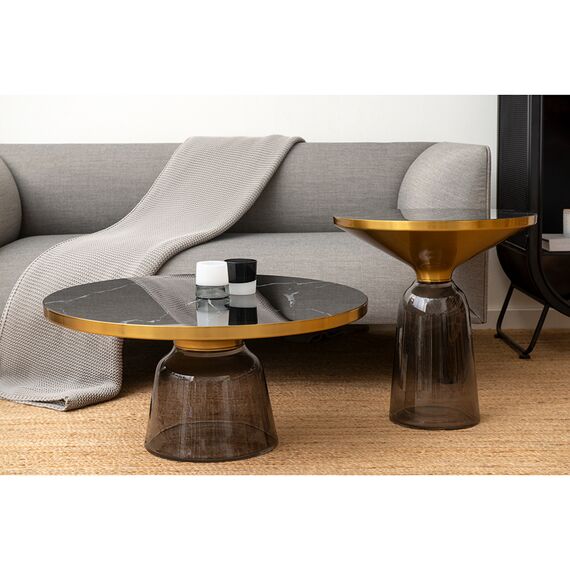 Столик кофейный Odd, 75 см, мрамор/серый, Bergenson Bjorn, изображение 3