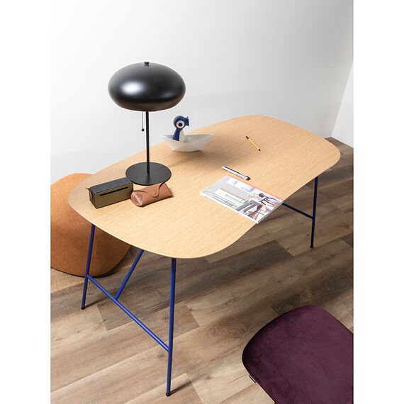 Стол письменный Ander, 142,5х74 см, синий, Bergenson Bjorn, изображение 2