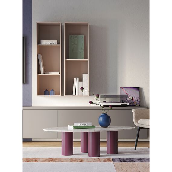 Столик кофейный Mojo, 120х65,5 см, сливовый, Bergenson Bjorn, изображение 9