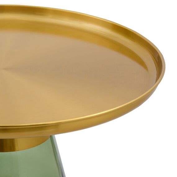 Столик кофейный Dahl, 70,5 см, латунь/зеленый, Bergenson Bjorn, изображение 6