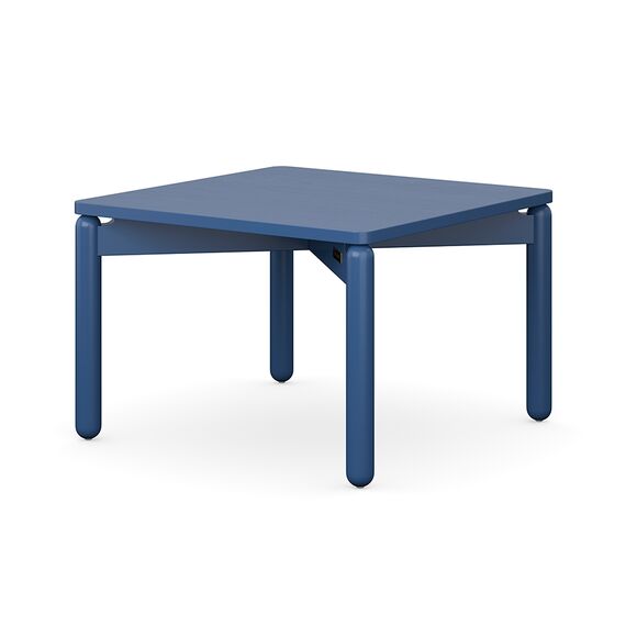 Столик кофейный Saga, 60х60 см, синий, LATITUDE