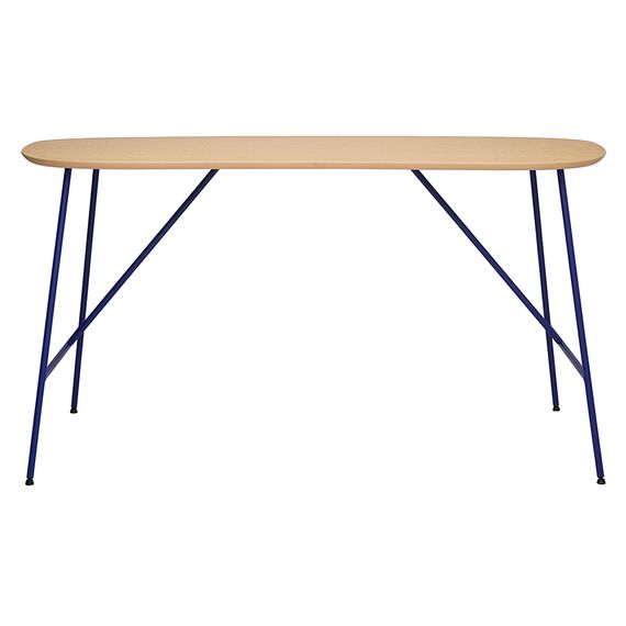 Стол письменный Ander, 142,5х74 см, синий, Bergenson Bjorn