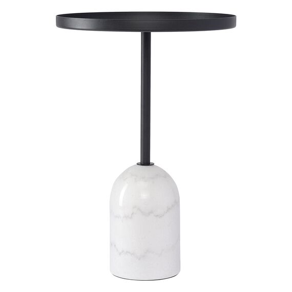 Столик кофейный Lars, 40 см, черный/белый, Bergenson Bjorn