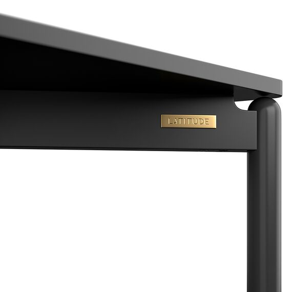 Столик кофейный Saga, 60х60 см, темно-серый, LATITUDE, изображение 5