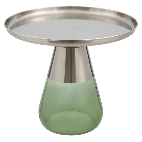 Столик кофейный Dahl, 60 см, хром/зеленый, Bergenson Bjorn, изображение 2