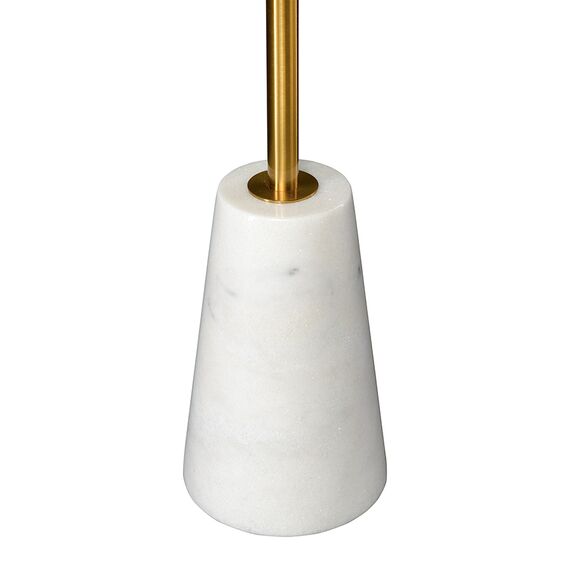 Столик кофейный Asgard, 40 см, латунь/белый, Bergenson Bjorn, изображение 6