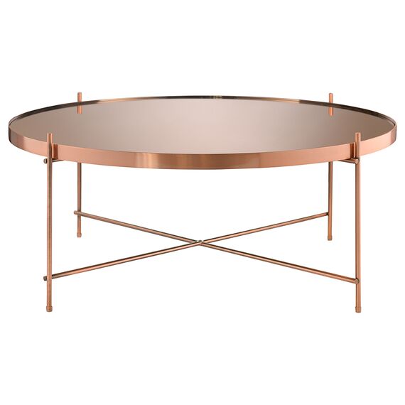 Столик Josen, 85 см, розовый/медный, Bergenson Bjorn