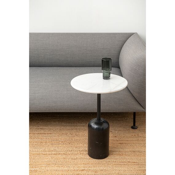 Столик кофейный Rune, 40 см, мрамор/черный, Bergenson Bjorn, изображение 3