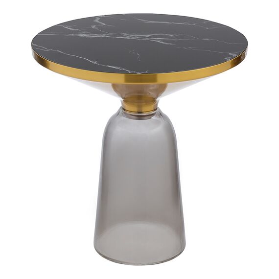 Столик кофейный Odd, 50 см, мрамор/черный, Bergenson Bjorn, изображение 4
