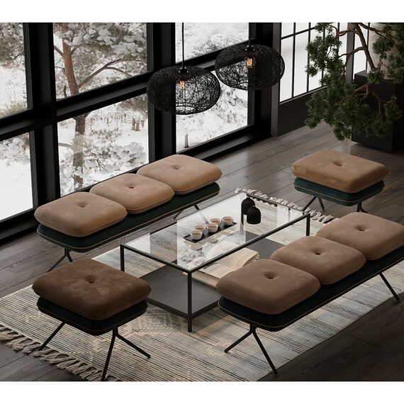 Столик журнальный Mayen, 100х50 см, черный, Bergenson Bjorn, изображение 3