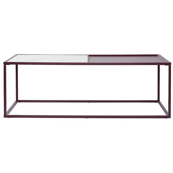 Столик журнальный Mayen, 110х50 см, белый/сливовый, Bergenson Bjorn, изображение 8