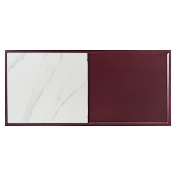 Столик журнальный Mayen, 110х50 см, белый/сливовый, Bergenson Bjorn, изображение 10