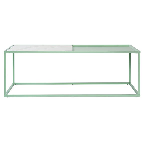Столик журнальный Mayen, 110х50 см, белый/зеленый, Bergenson Bjorn, изображение 6