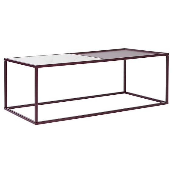 Столик журнальный Mayen, 110х50 см, белый/сливовый, Bergenson Bjorn, изображение 9