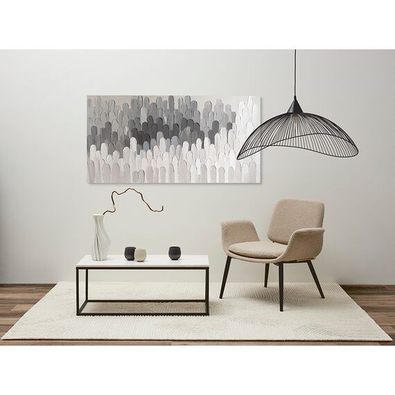 Столик журнальный Mayen, 90х40 см, белый/черный, Bergenson Bjorn, изображение 3