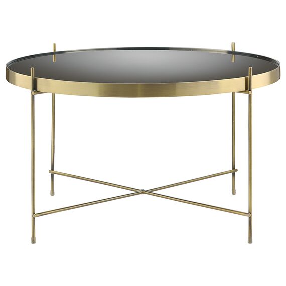 Столик Josen, 64 см, коричневый/латунь, Bergenson Bjorn