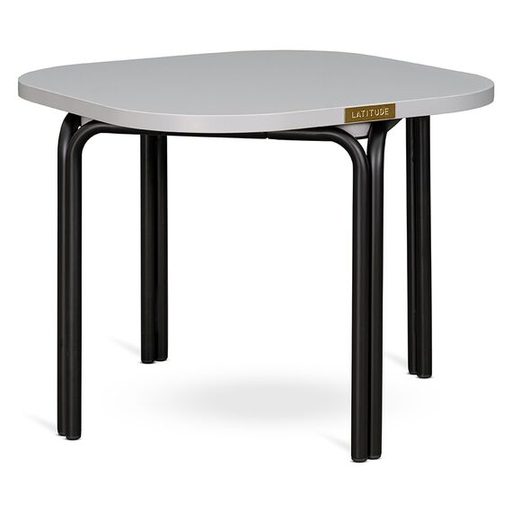 Столик кофейный Ror, 50х50 см, черный/серый, LATITUDE