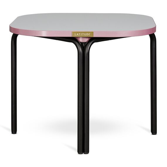 Столик кофейный Ror, 50х50 см, черный/серый/розовый, LATITUDE, изображение 2