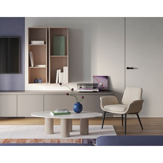 Столик кофейный Mojo, 120х65,5 см, бежевый, Bergenson Bjorn, изображение 8