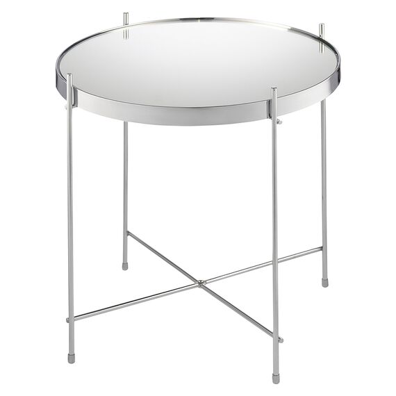 Столик Josen, 43 см, серебряный/хром, Bergenson Bjorn