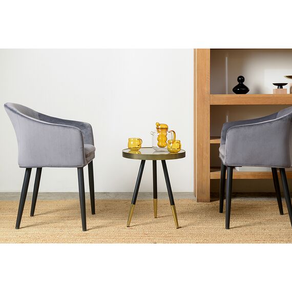 Столик Hedda, 40 см, черный/матовое золото, Bergenson Bjorn, изображение 3