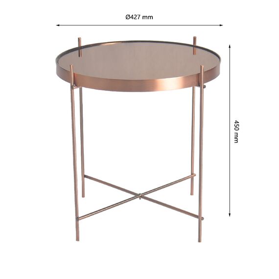 Столик Josen, 43 см, розовый/медный, Bergenson Bjorn, изображение 4