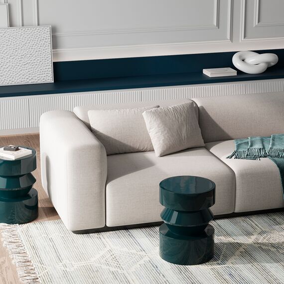 Столик кофейный Ingvild, 35,5 см, темно-бирюзовый, Bergenson Bjorn, изображение 3