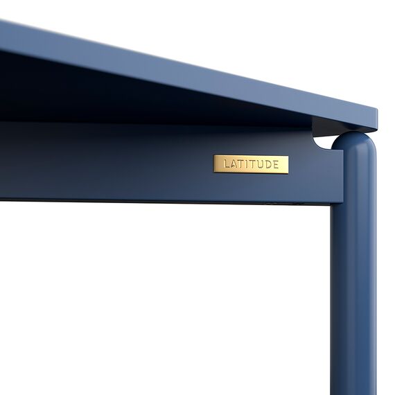 Столик кофейный Saga, 75х75 см, синий, LATITUDE, изображение 7