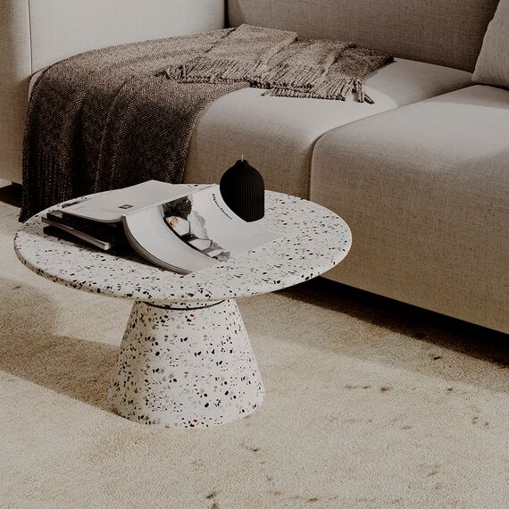 Столик журнальный Bayn, 60 см, белый, Bergenson Bjorn, изображение 3