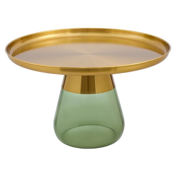 Столик кофейный Dahl, 70,5 см, латунь/зеленый, Bergenson Bjorn, изображение 5